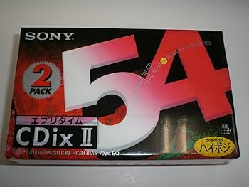 カセットテープ　未使用　SONYハイポジ Amazon | ソニー SONY CDix Ⅱ ハイポジション ハイポジ